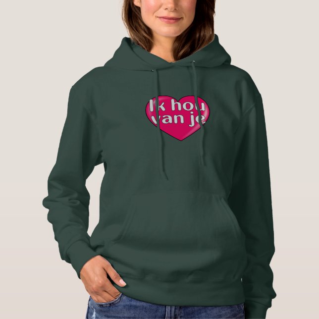 Pull À Capuche Vêtements américains pour femmes Californie Fleece (Devant)