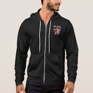 Pull À Capuche Vêtements pour fans des Poland Bulldogs fiers amou
