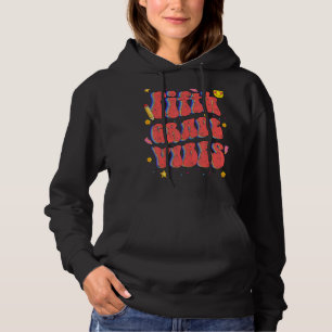Pull À Capuche Vibes De Cinquième Année Rétro Retour À L'École 5E