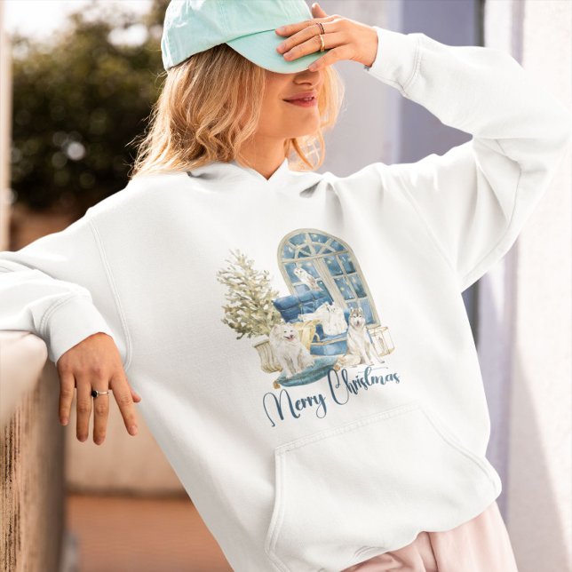 Pull À Capuche Vibes de Noël scandinave (Créateur téléchargé)