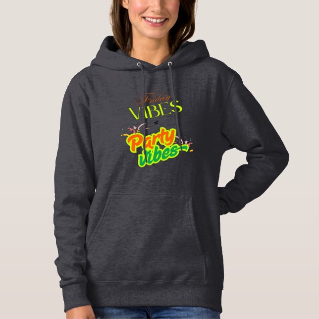 Pull À Capuche Vibes du vendredi (Devant)