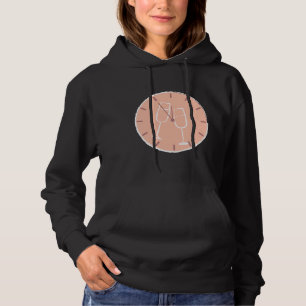 Pull À Capuche Vin O Horloge Verre blanc Pas de texte