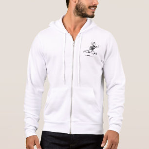 Pull À Capuche Vintage Petit Garçon Jouant au Football Américain