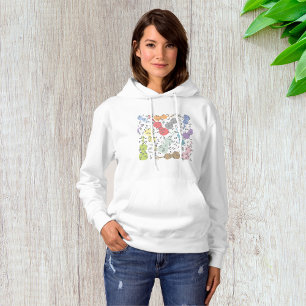 Pull À Capuche Violons Et Notes Musicales
