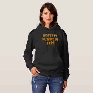 Pull À Capuche Visage de citrouille au repos - Drôle d'Halloween