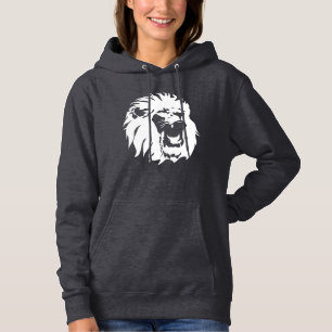 Pull À Capuche Visage du lion rugissant