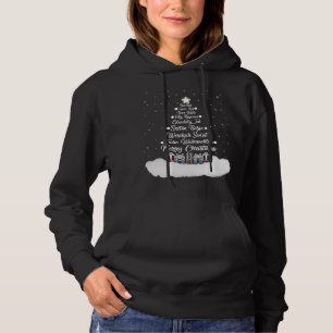 Pull À Capuche voeux de noël dans différentes langues Noël