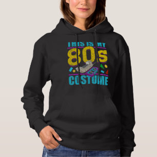 Pull À Capuche Voici Mes 80s Costume Retro Cassette Music Eighti