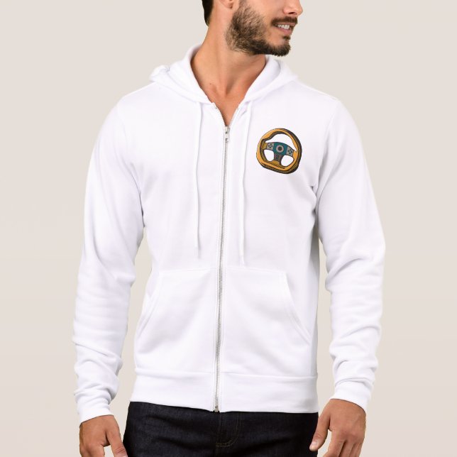 Pull À Capuche Volant de direction de course pour joueur (Devant)