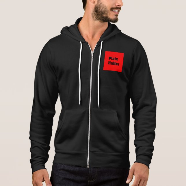 Pull À Capuche Vorlage (Devant)