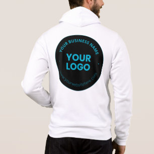 Pull À Capuche Votre logo Nom et site Web de l'entreprise modif