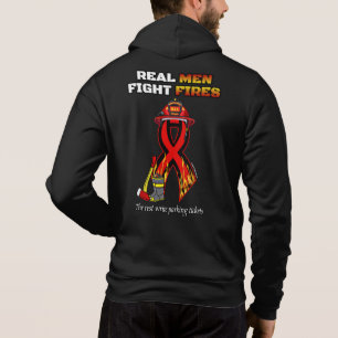 PULL À CAPUCHE VRAIS HOMMES COMBATTANTS