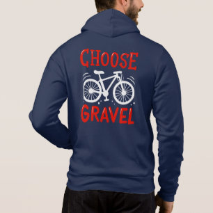 Pull À Capuche VTT Choisissez Gravel Vélo Gag