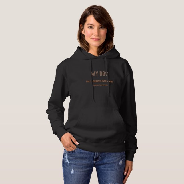 Pull À Capuche Walk the Dog Limited Edition – 781 exemplaires uni (Devant entier)