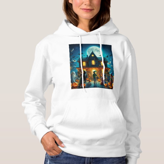 Pull À Capuche Woman hoodie Halloween (Devant)