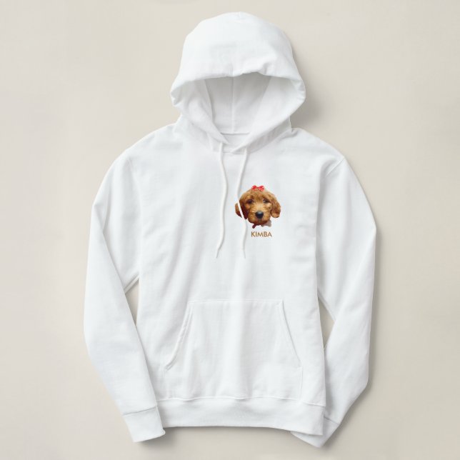 Pull À Capuche Women's Sweatshirt Kimba (Design devant)