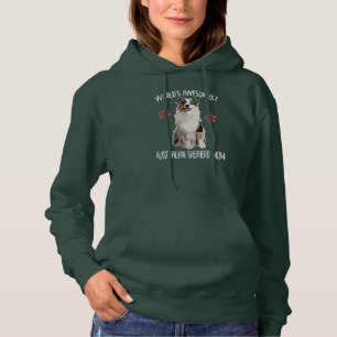 Pull À Capuche Womens WORLDS WESOMEST AUSTRALIAN SHEPHERD MOM