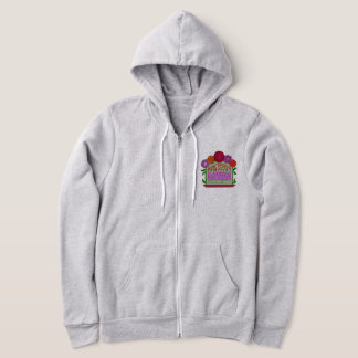 Pull À Capuche zip foncé et lunatique