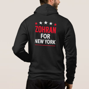 Pull À Capuche Zohran pour New York – Soutien politique audacieux