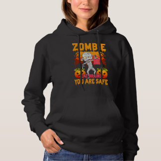 Pull À Capuche Zombie Mange des Cerveaux Vous êtes en Sécurité Ci