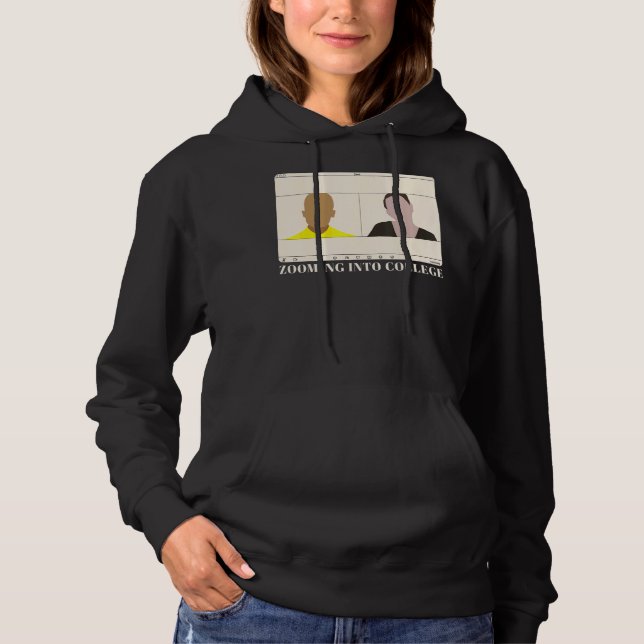 Pull À Capuche Zoom dans la classe College Online (Devant)