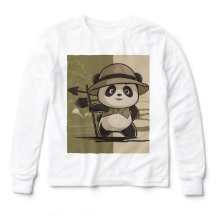 Pull-over à motif 🐨