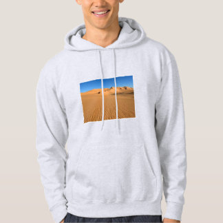 Pullover à capuche gris homme SAHARA PARADISE