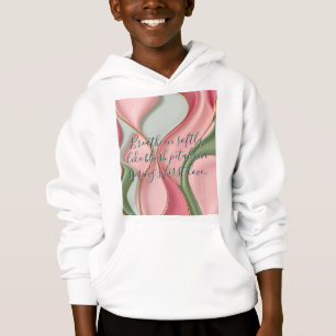 Pullover à capuche pour enfants avec graphique sty