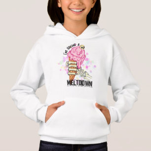 Pullover à capuche pour fille