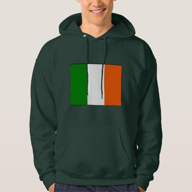Pullover à capuche pour hommes irlandais (Devant)