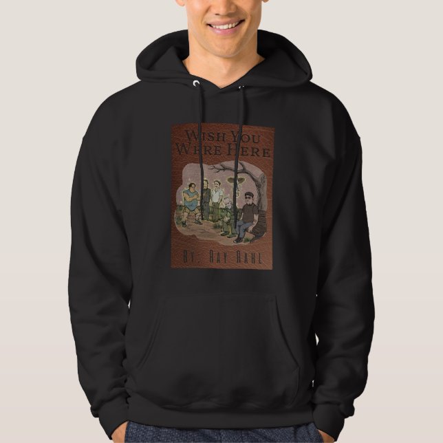 Pullover à capuche Wish You Were Here (Devant)