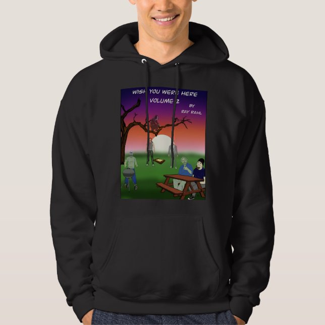 Pullover à capuche Wish You Were Here 2 (Devant)