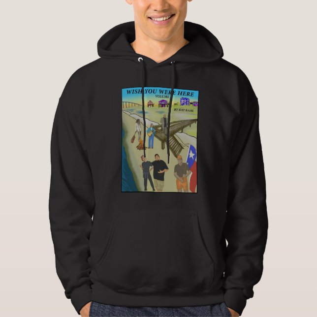 Pullover à capuche Wish You Were Here 3 (Devant)