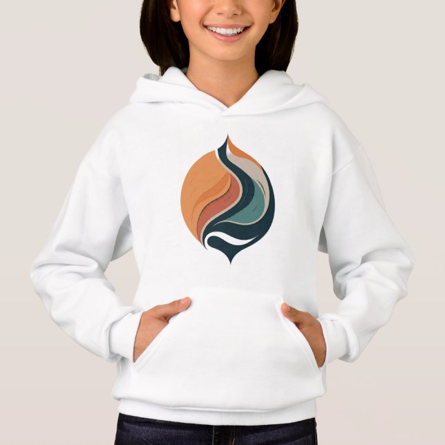 Pullover de flamme de vie pour filles (Devant)