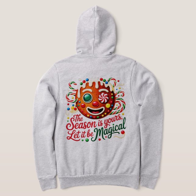 Pullover de Noël Magique au Pain d'Épice pour Homm (Couchage Retour)