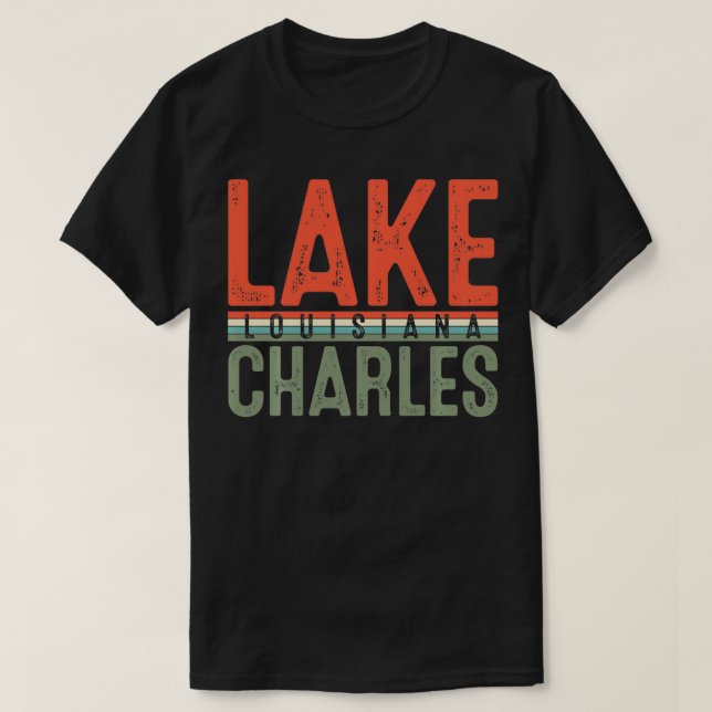 Pullover du lac Charles Louisiane (Design devant)
