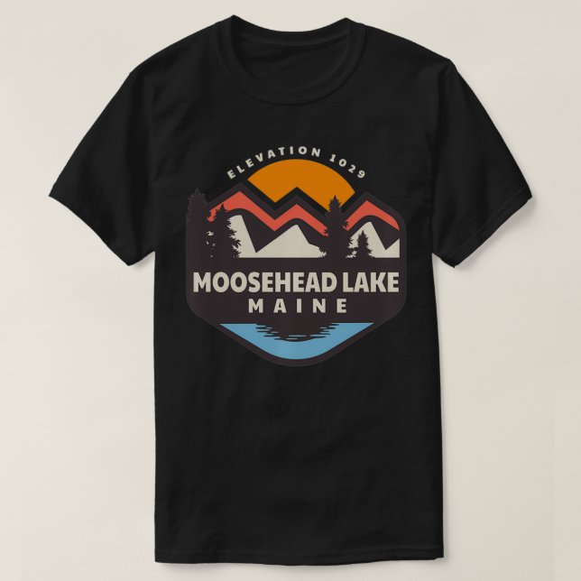 Pullover du lac Moosehead (Design devant)