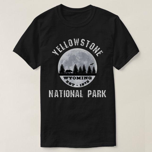 Pullover du parc national Yellowstone (Design devant)