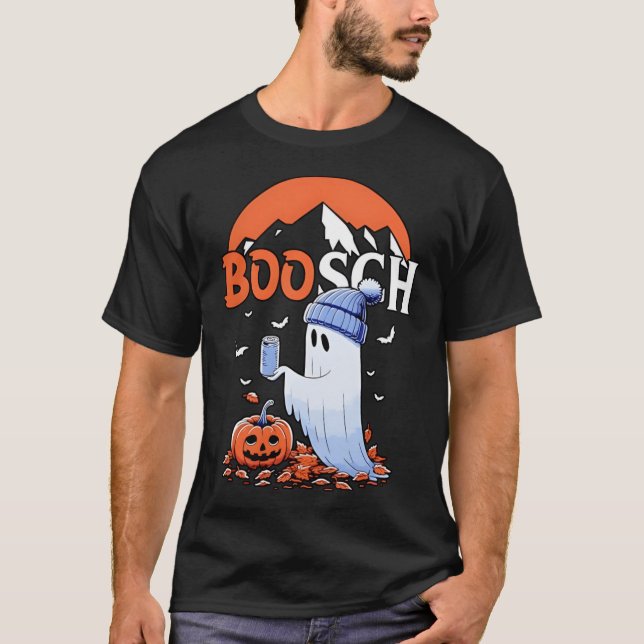 Pullover Ghost Boosch Bière Halloween  (Devant)