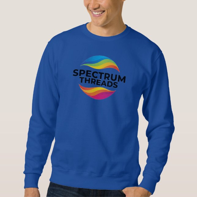 Pullover Graphique Coloré pour un Style Créatif (Devant)