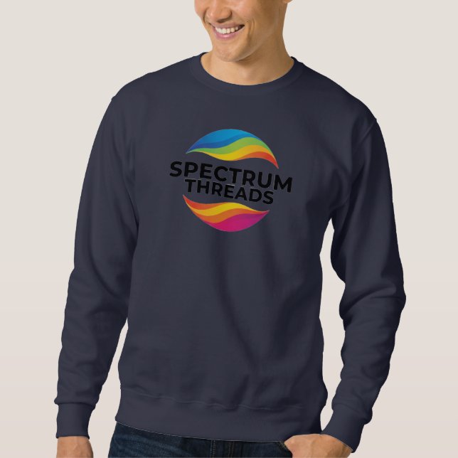 Pullover Graphique Coloré pour un Style Créatif (Devant)