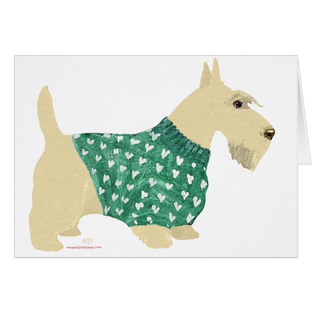 Pullover pour Scottish Terrier roux (Devant horizontal)
