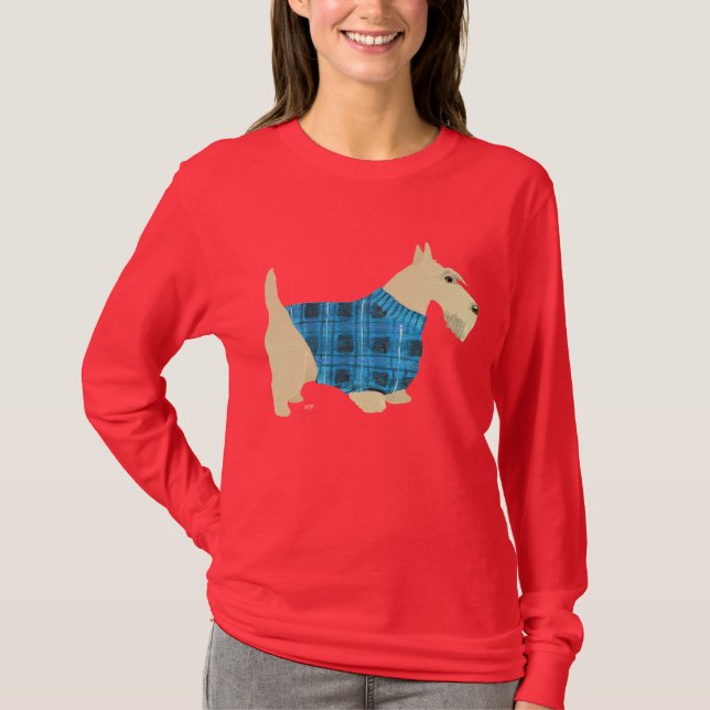 Pullover pour Scottish Terrier roux (Devant)