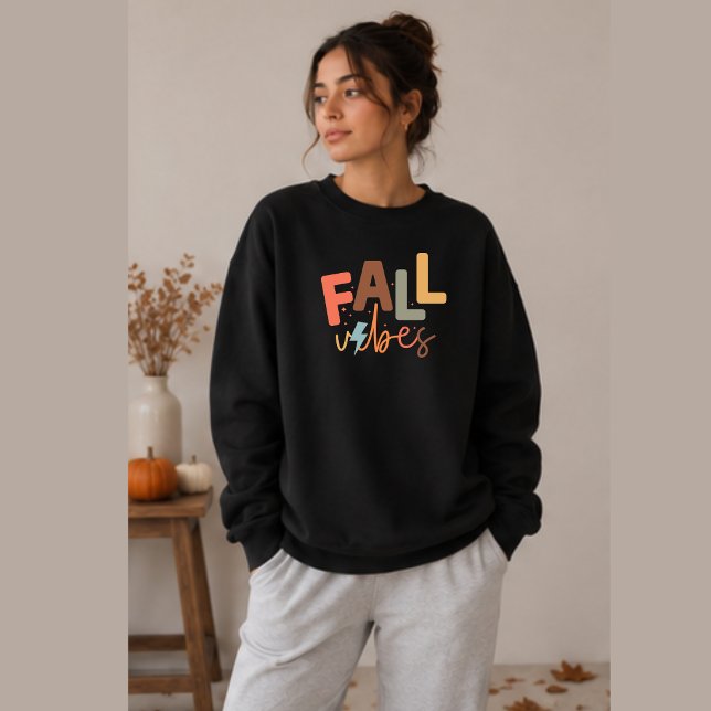 Pullover sweatshirt graphique à col ras du cou « F (Créateur téléchargé)