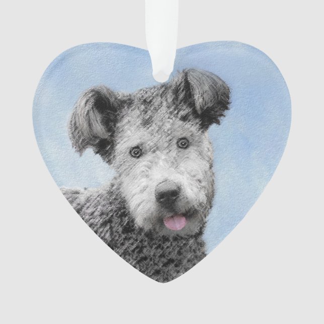 Pumi Peinture - Cute Original Chien Art (devant)