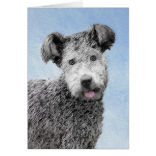 Pumi Peinture - Cute Original Chien Art