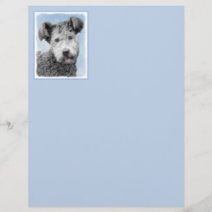 Pumi Peinture - Cute Original Chien Art
