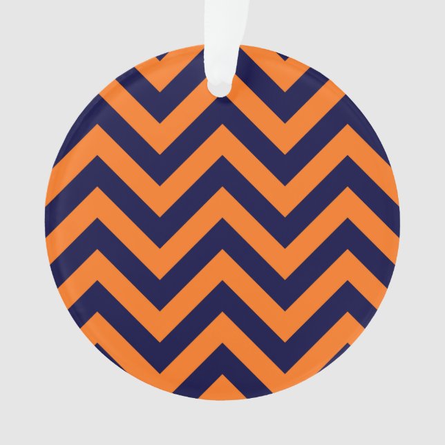 Pumkin, Navy Blue Large Chevron Zig Zag (devant)