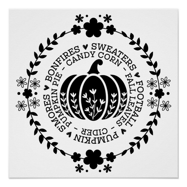 Pumpkin-Digital Download Poster (Devant)