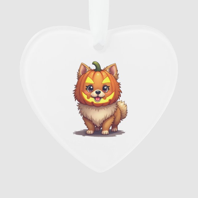 Pumpkin Mask Pomeranian Dog (devant)